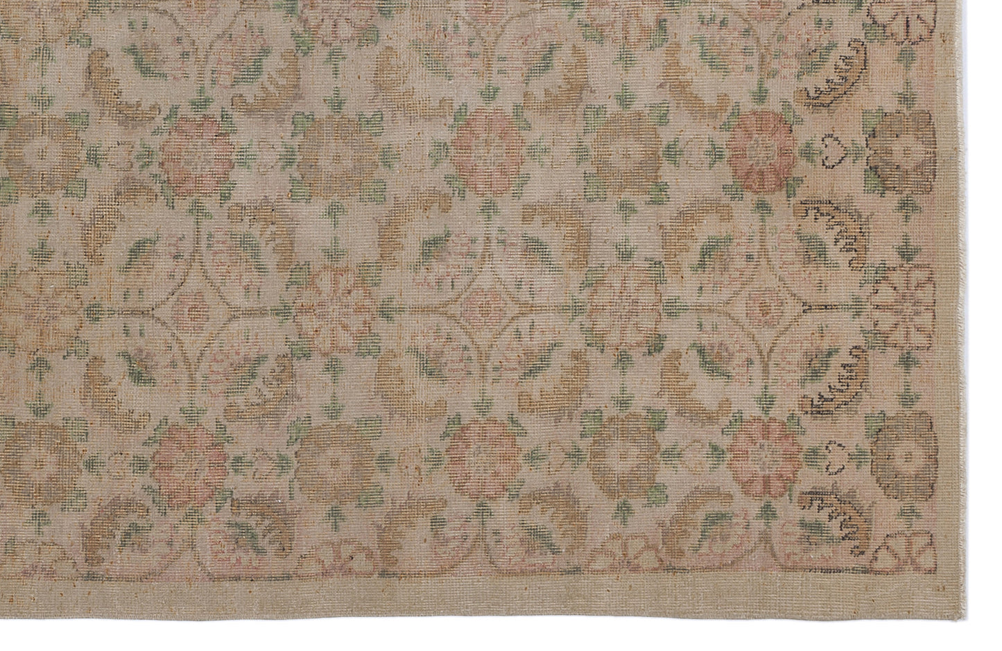 Fleta - Vintage Floral Rug - 5'7 X 9'8