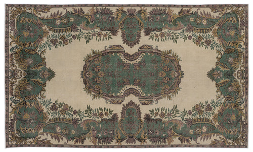 Load image 1 in gallery view. Keubura - Vintage Medallion Rug - 5'6 X 9'5