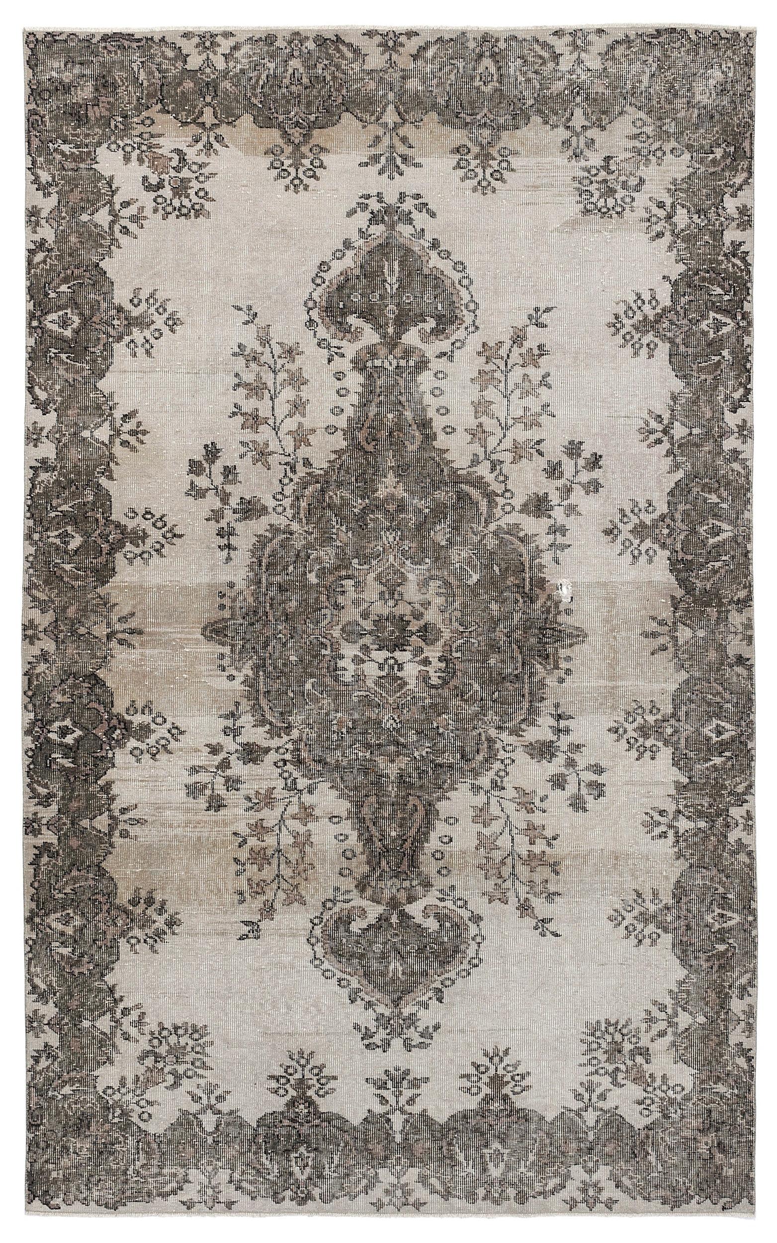 Fraon - Vintage Medallion Rug - 5'9 X 9'5
