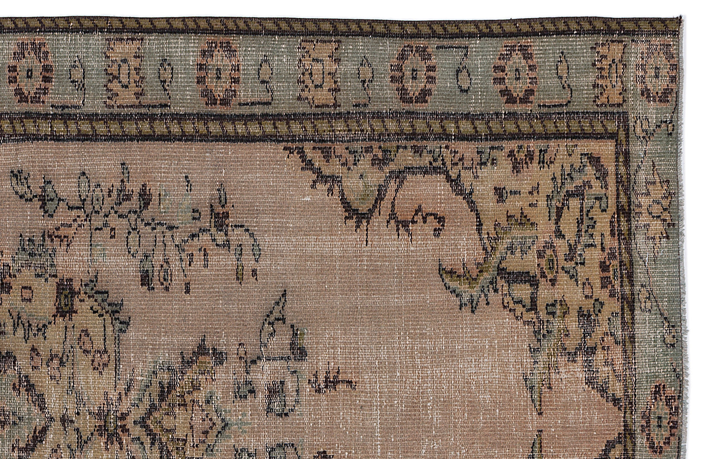 Kageta - Vintage Medallion Rug - 5'5 X 8'11