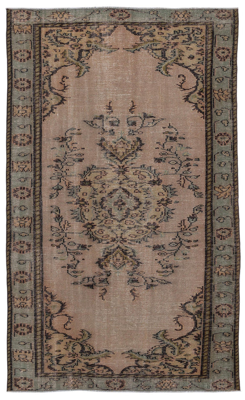 Load image 1 in gallery view. Kageta - Vintage Medallion Rug - 5'5 X 8'11