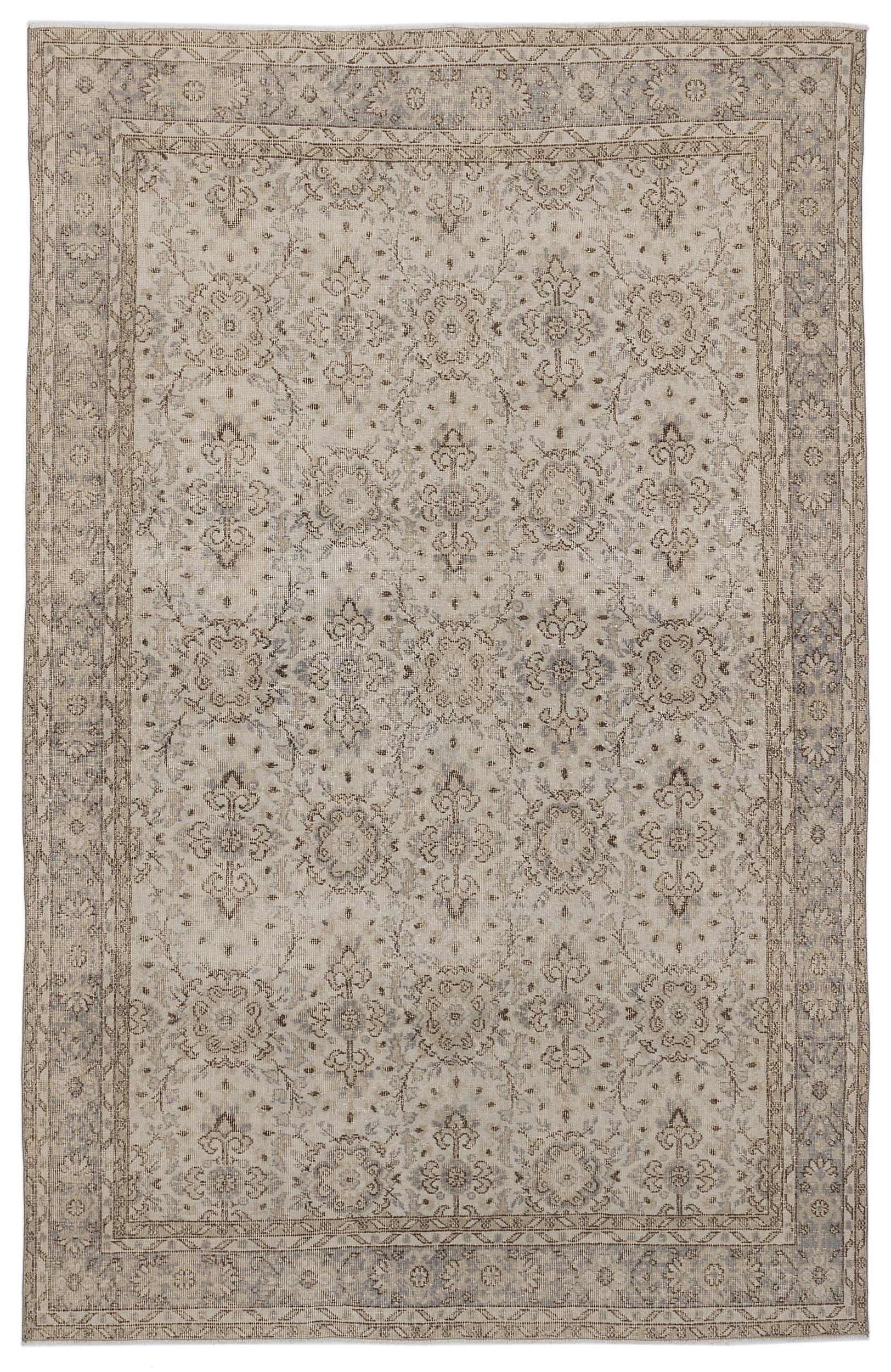 Caheas - Vintage Floral Rug - 6'3 X 9'7