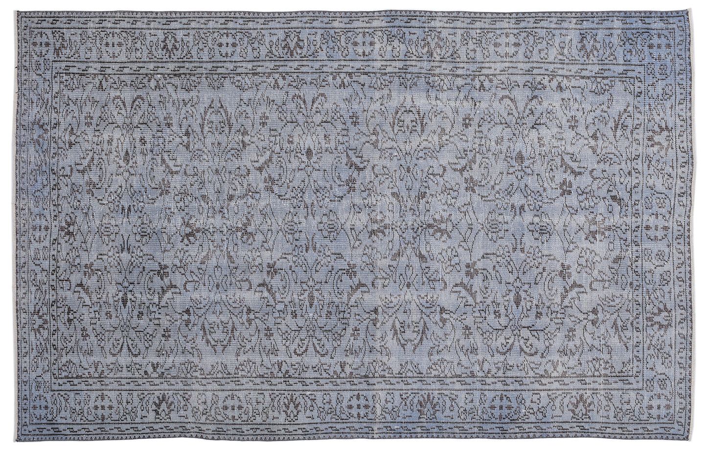Kereya - Vintage Floral Rug - 5'9 X 8'11