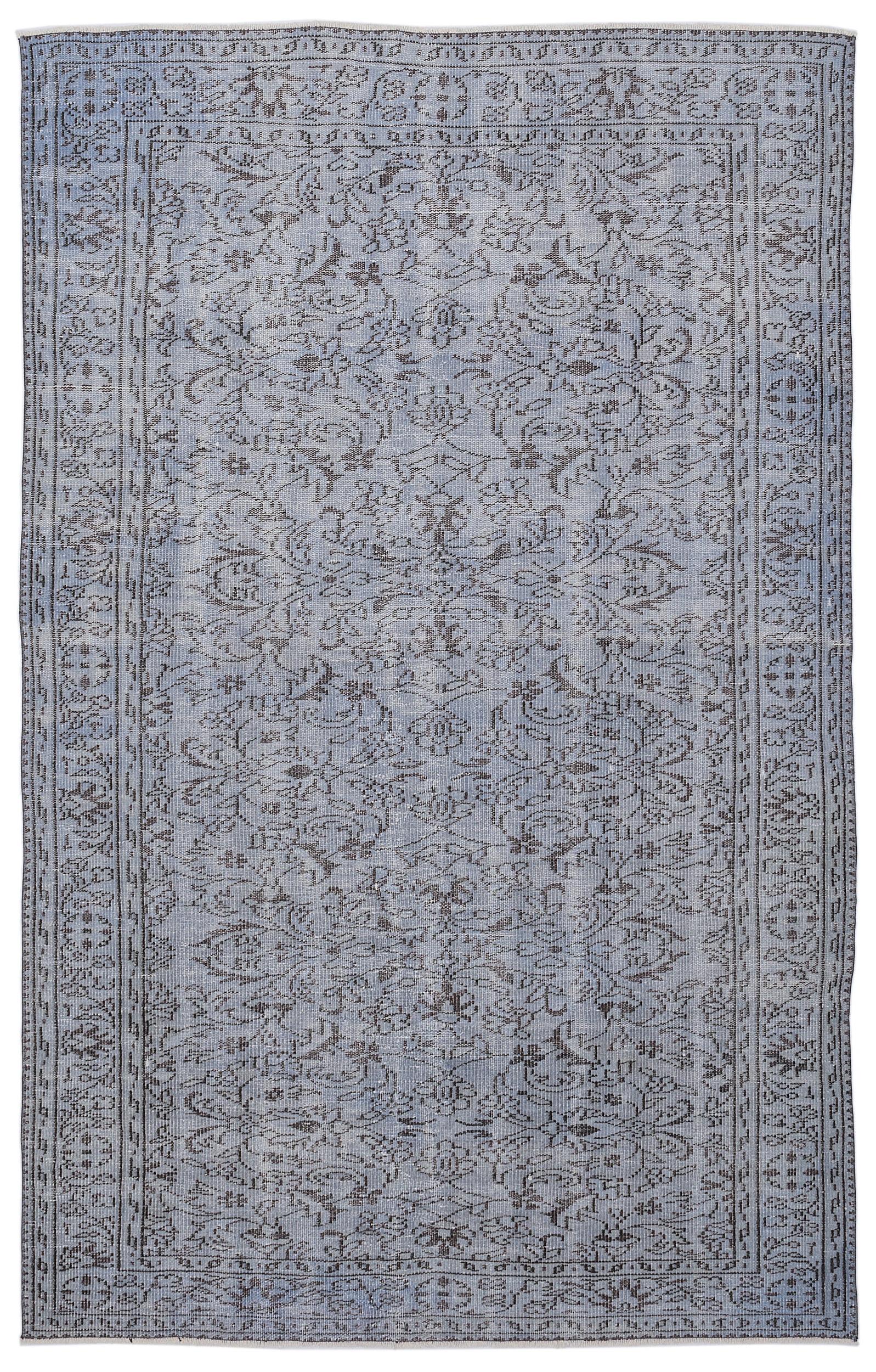 Kereya - Vintage Floral Rug - 5'9 X 8'11