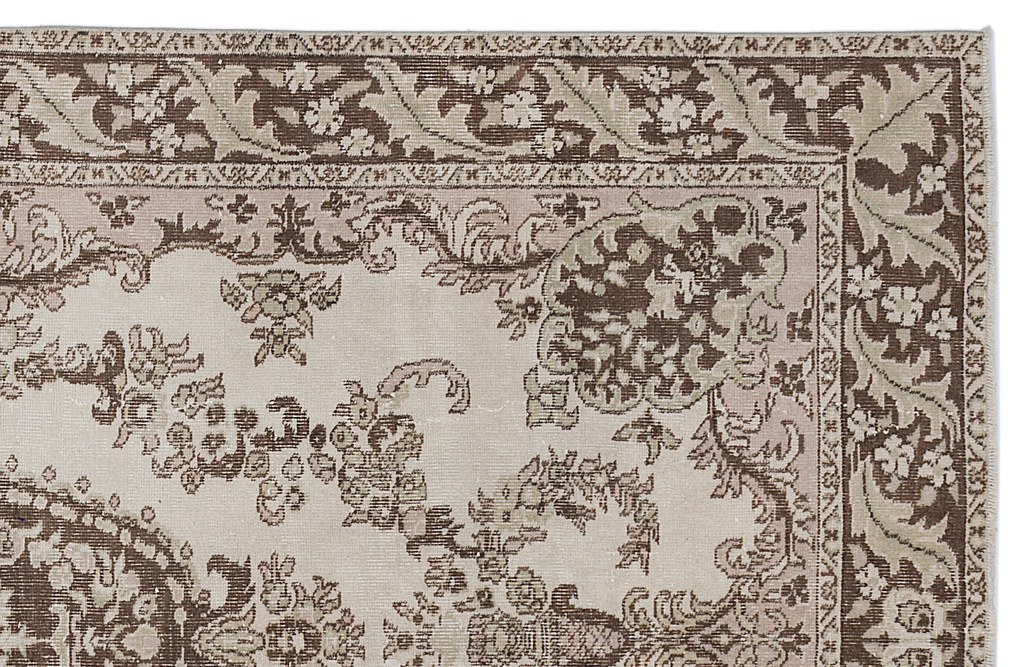 Zioma - Vintage Medallion Rug - 5'6 X 9'4