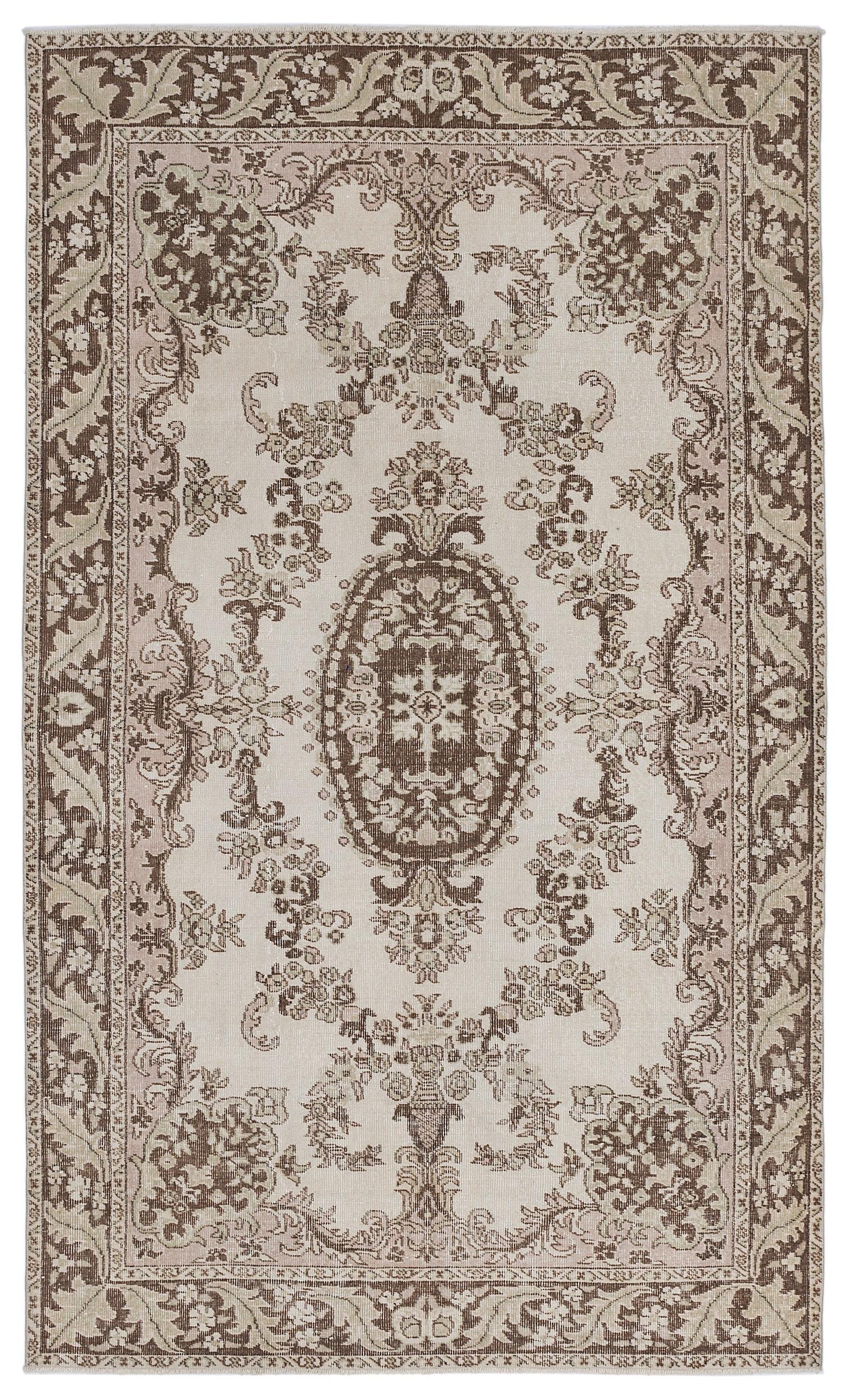 Zioma - Vintage Medallion Rug - 5'6 X 9'4