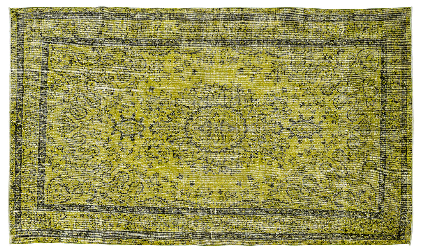 Broluan - Vintage Medallion Rug - 5'8 X 9'7