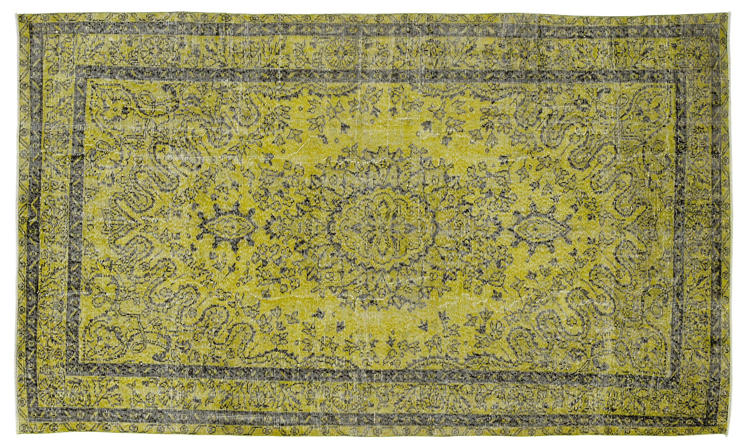 Broluan - Vintage Medallion Rug - 5'8 X 9'7