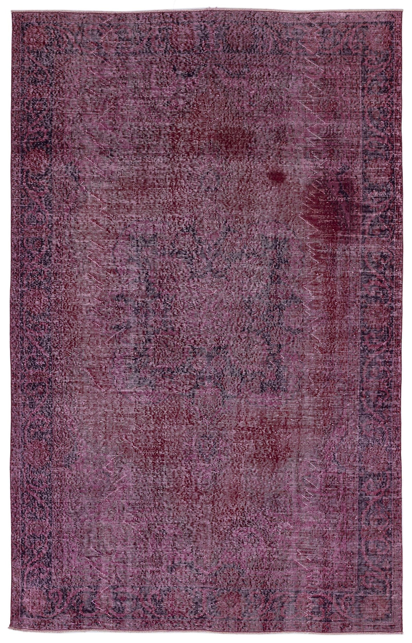 Duzaix - Vintage Distressed Rug - 6'1 X 9'7
