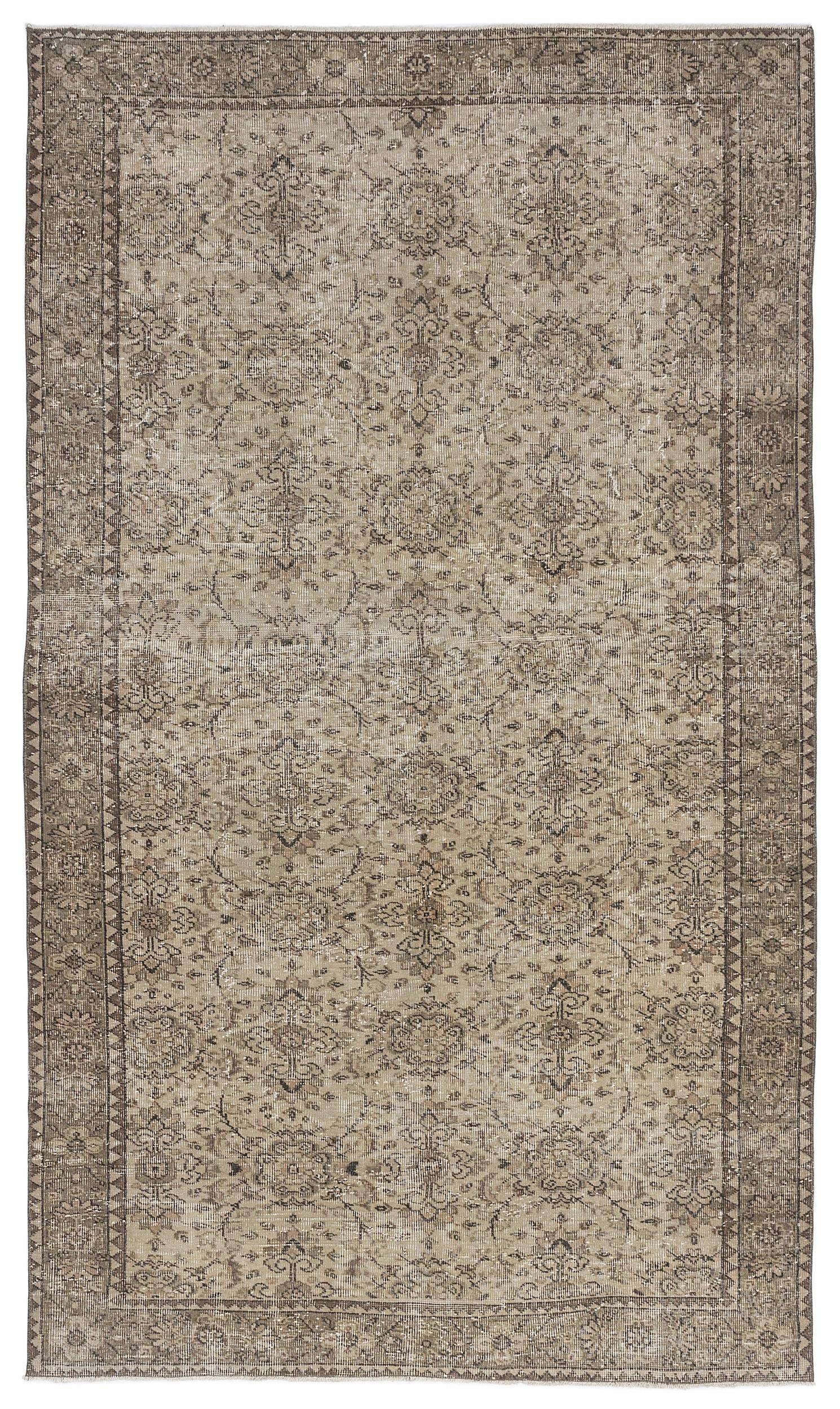 Sigema - Vintage Floral Rug - 5'7 X 9'5