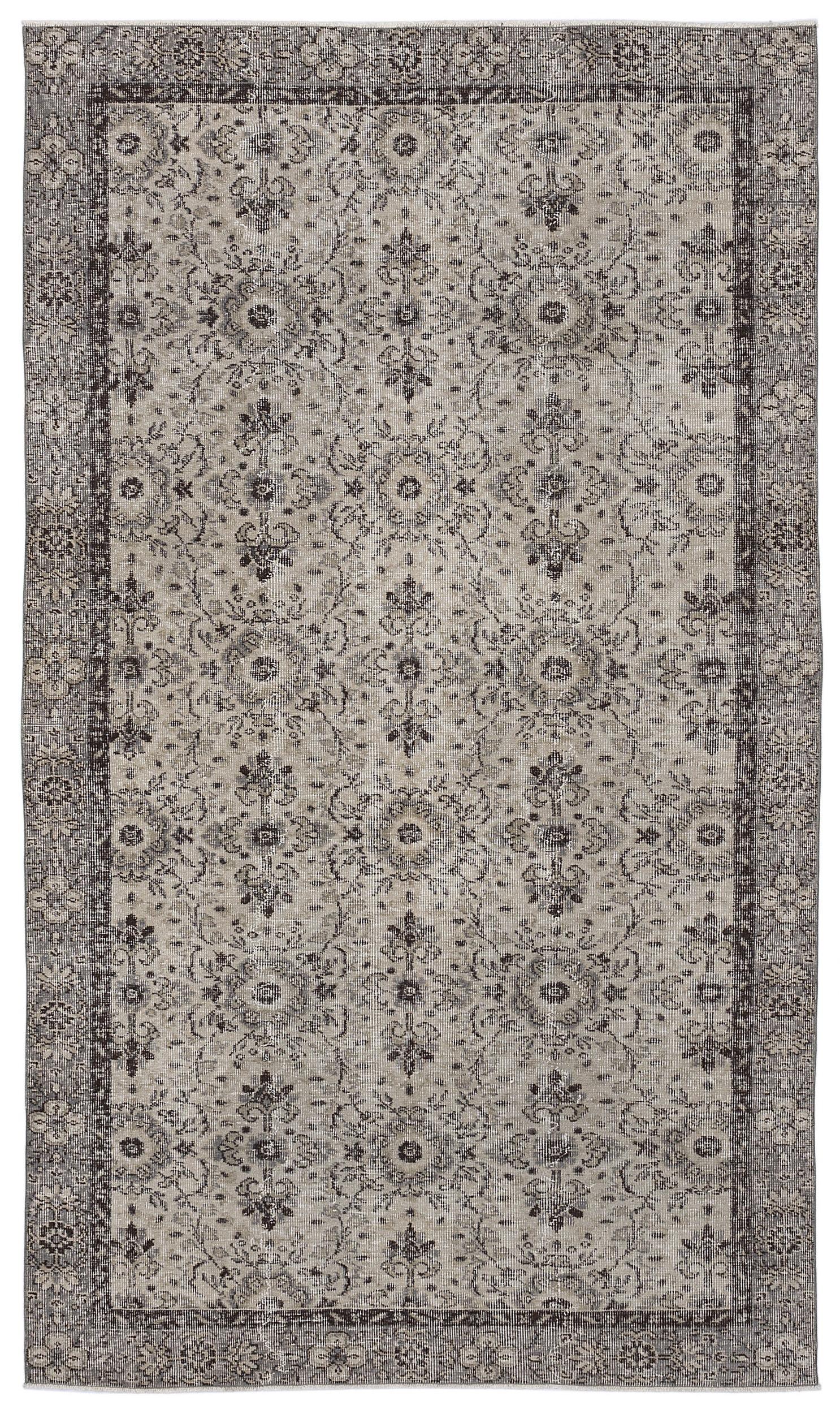 Claan - Vintage Floral Rug - 4'10 X 8'7