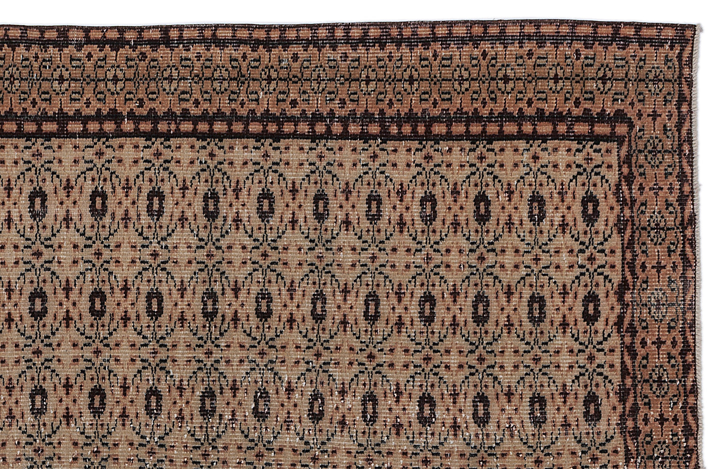 Duzuta - Vintage Floral Rug - 5'7 X 9'0