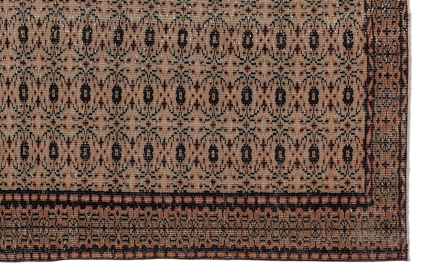Duzuta - Vintage Floral Rug - 5'7 X 9'0