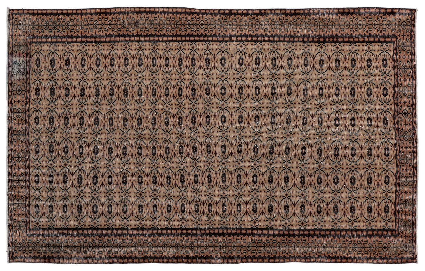 Duzuta - Vintage Floral Rug - 5'7 X 9'0