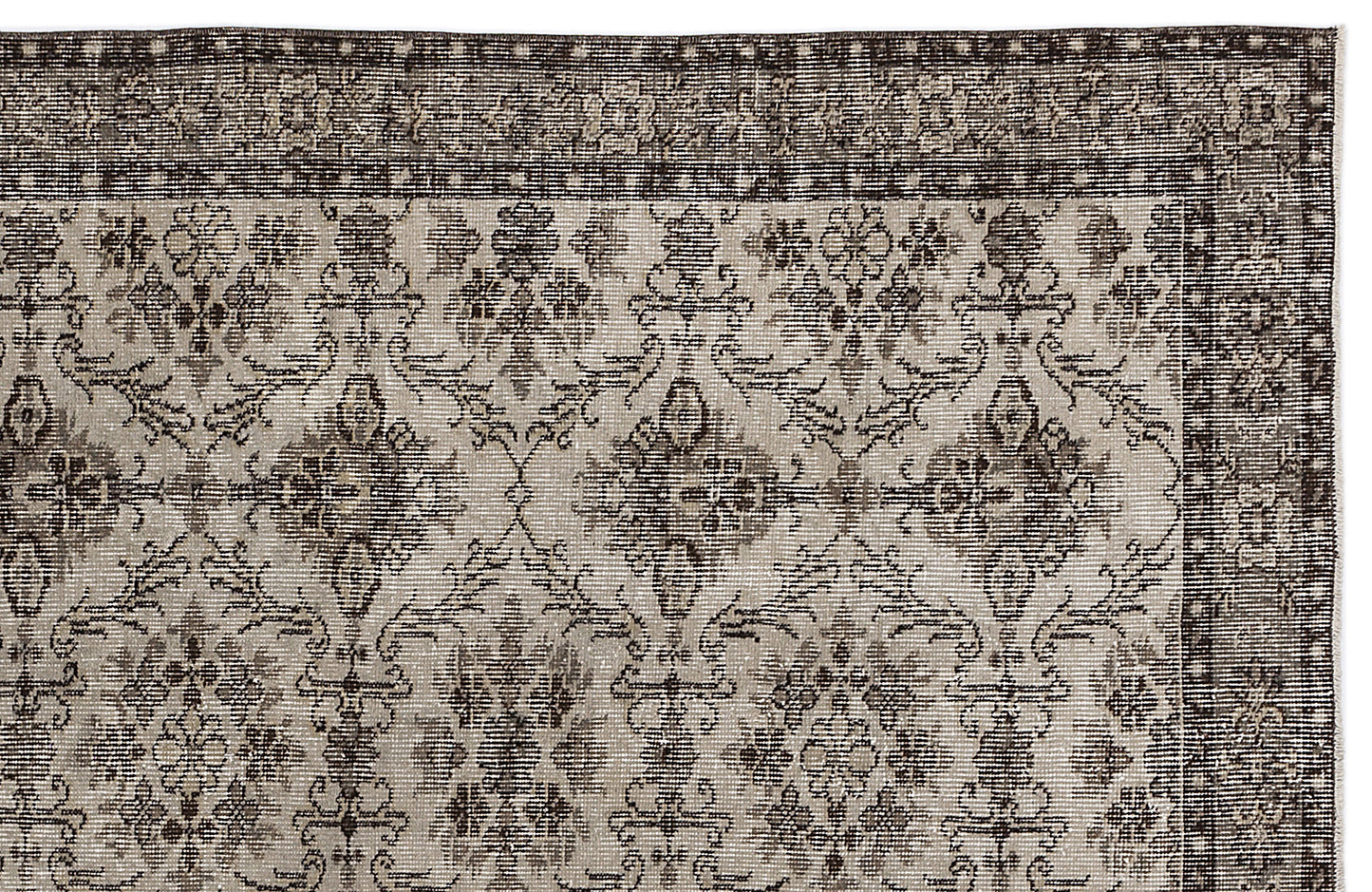 Bedera - Vintage Floral Rug - 5'0 X 8'1
