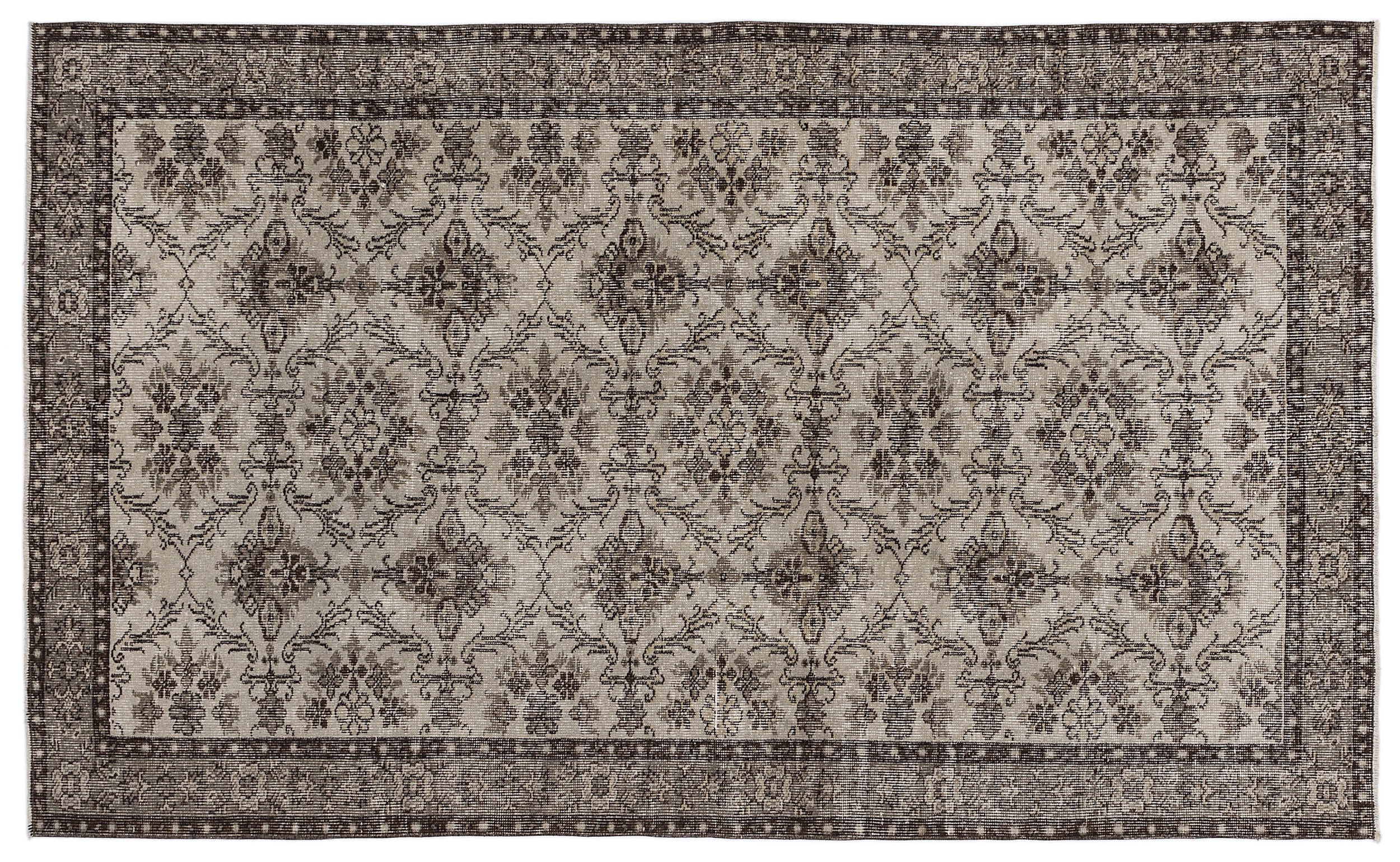 Bedera - Vintage Floral Rug - 5'0 X 8'1