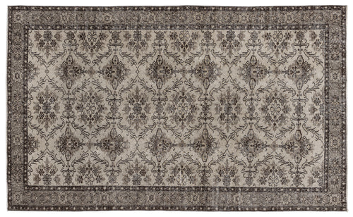 Load image 1 in gallery view. Bedera - Vintage Floral Rug - 5'0 X 8'1