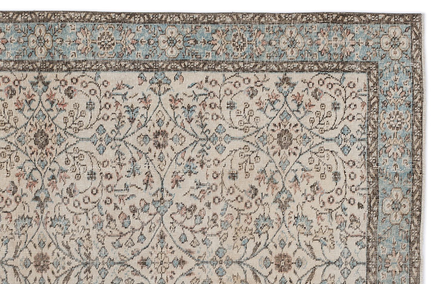Hipais - Vintage Floral Rug - 5'5 X 8'8