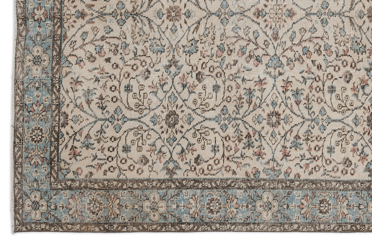 Hipais - Vintage Floral Rug - 5'5 X 8'8