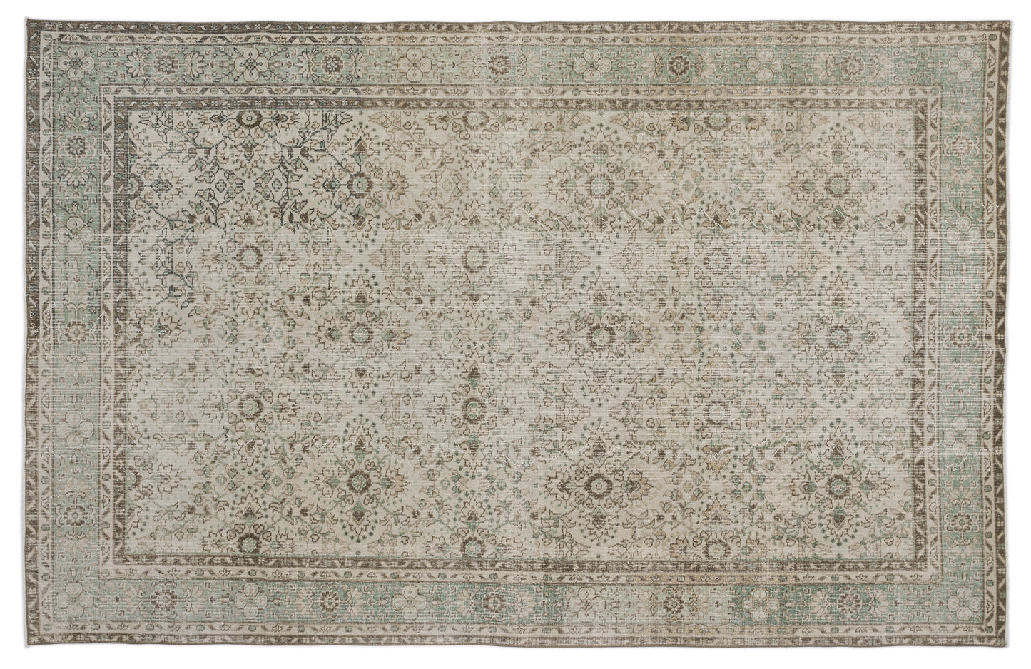 Paeda - Vintage Floral Rug - 6'6 X 10'3