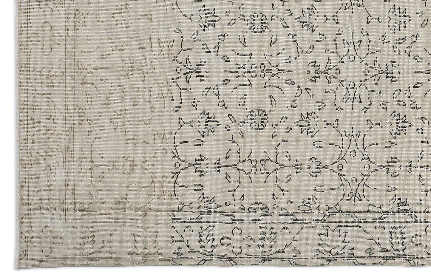 Cafiel - Vintage Floral Rug - 6'3 X 9'7
