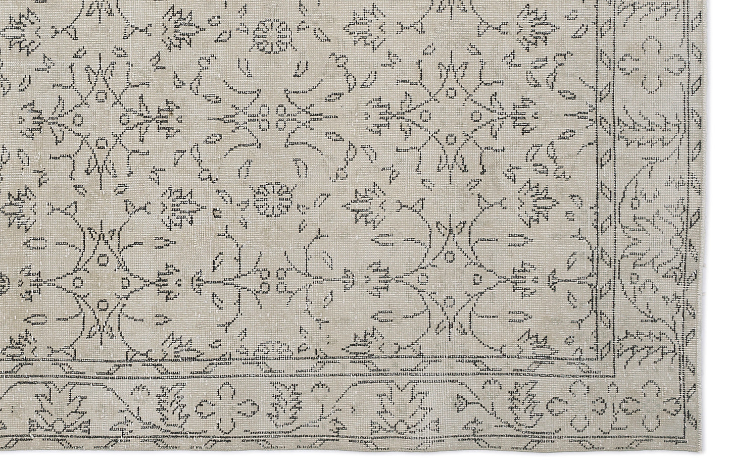 Cafiel - Vintage Floral Rug - 6'3 X 9'7