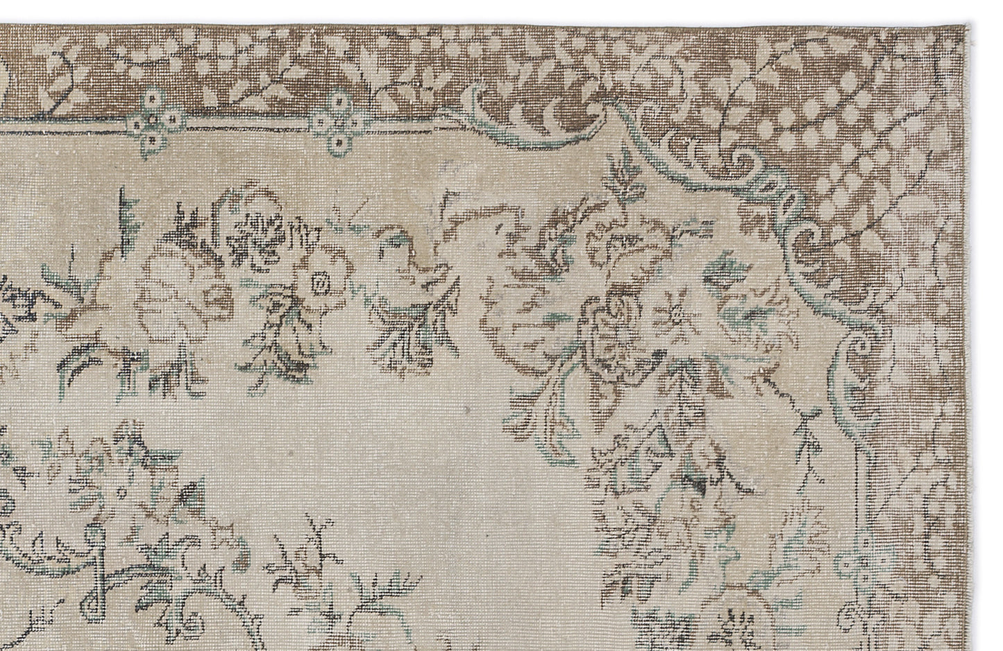 Saroon - Vintage Medallion Rug - 6'5 X 10'5