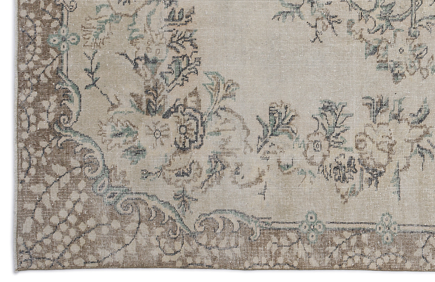 Saroon - Vintage Medallion Rug - 6'5 X 10'5