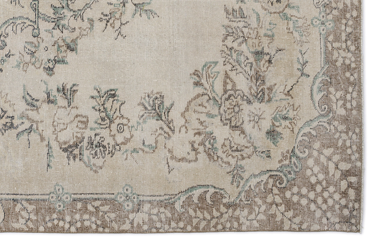 Saroon - Vintage Medallion Rug - 6'5 X 10'5