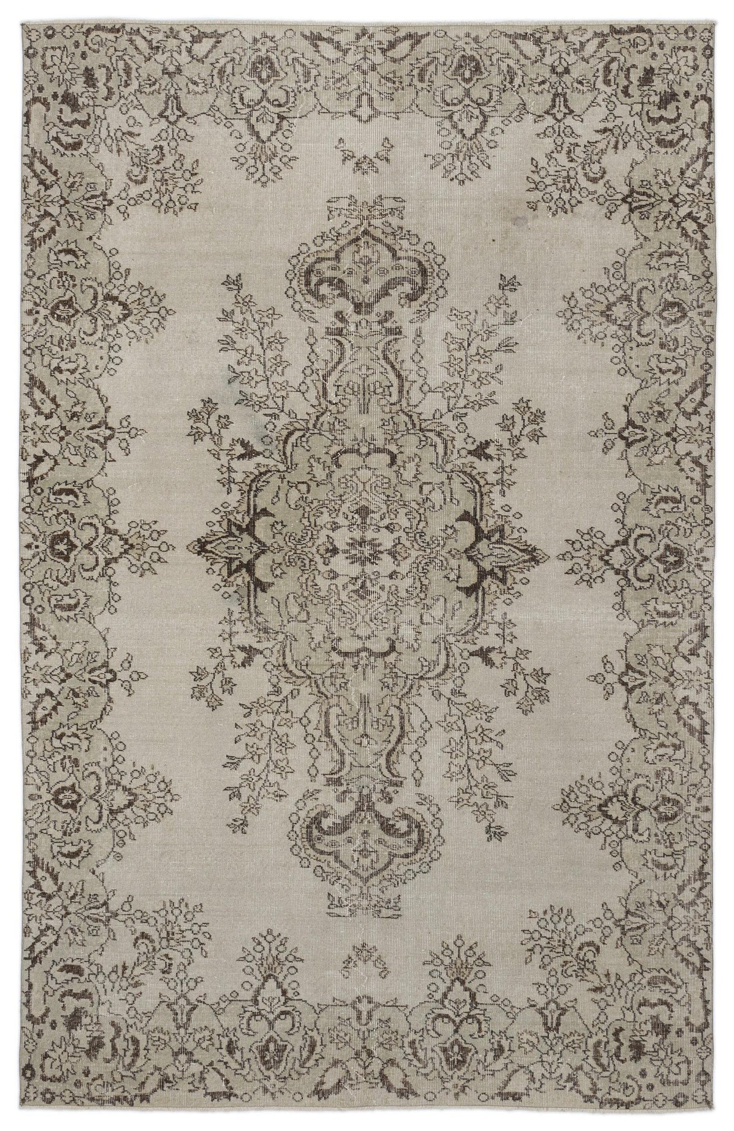 Thiveda - Vintage Medallion Rug - 6'2 X 9'9