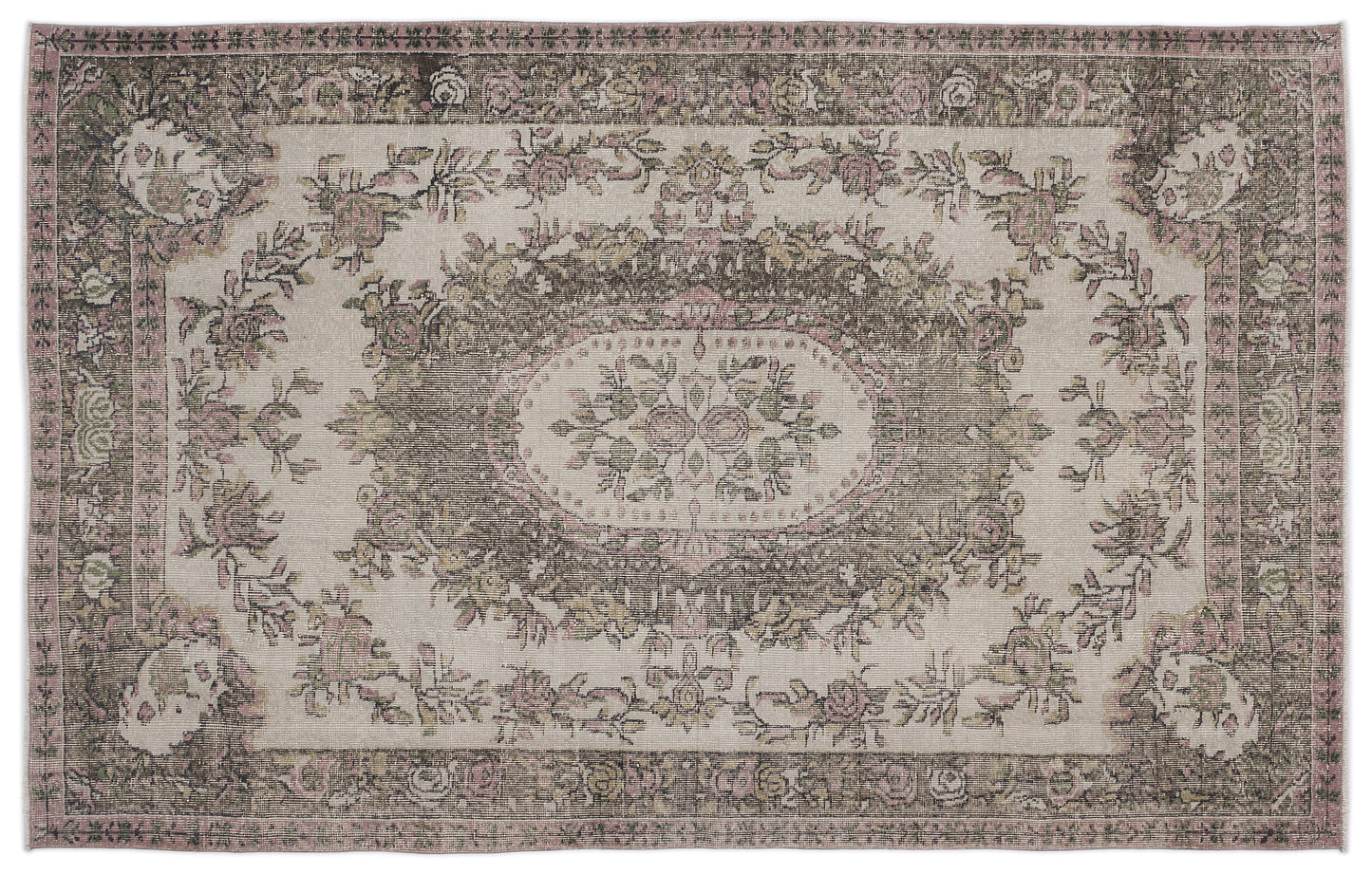 Gomear - Vintage Medallion Rug - 5'10 X 9'5
