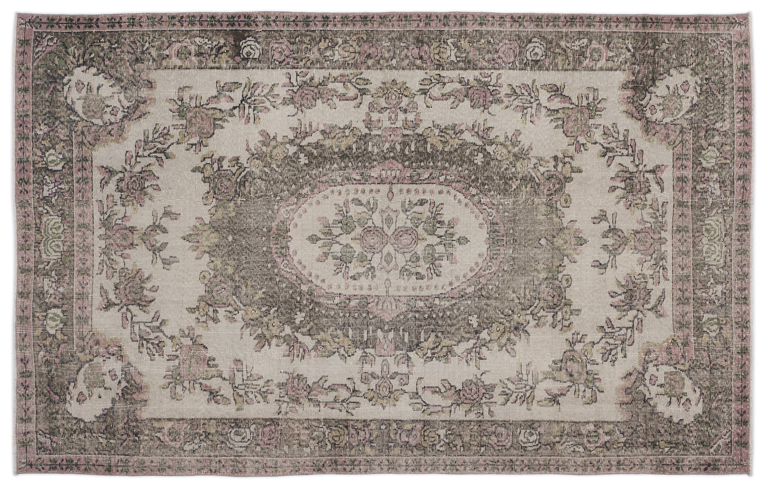 Gomear - Vintage Medallion Rug - 5'10 X 9'5