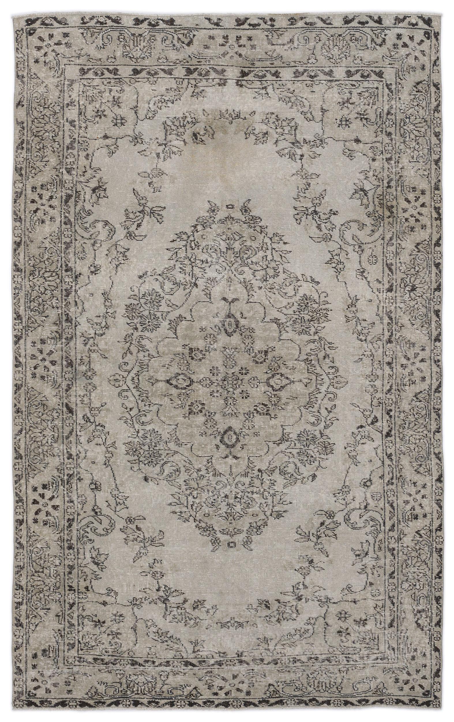 Velela - Vintage Medallion Rug - 5'9 X 9'2
