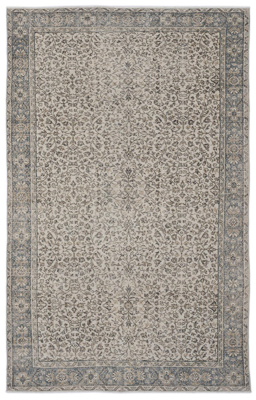 Load image 1 in gallery view. Keura - Vintage Floral Rug - 6'0 X 9'7