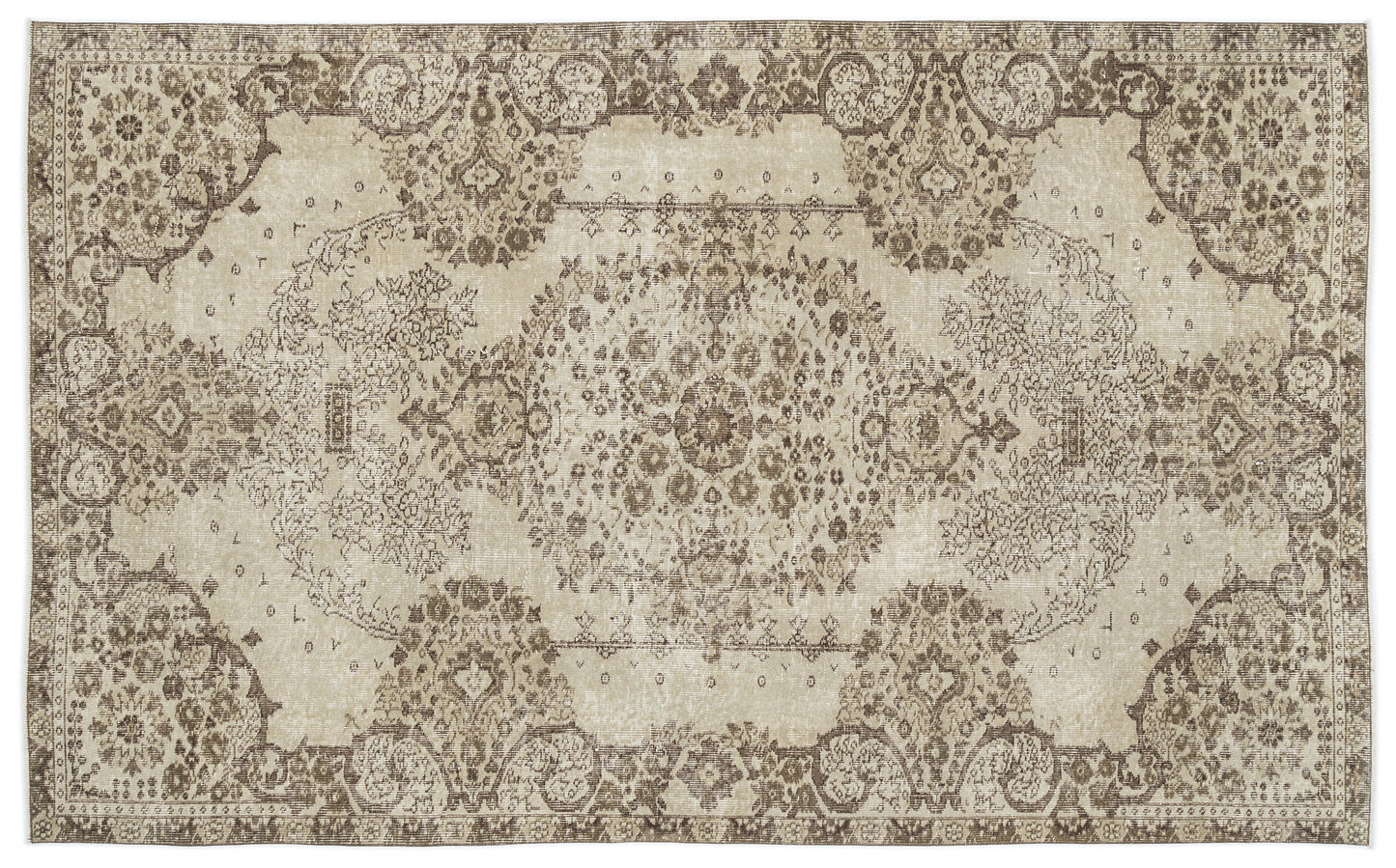 Drana - Vintage Medallion Rug - 5'3 X 8'8