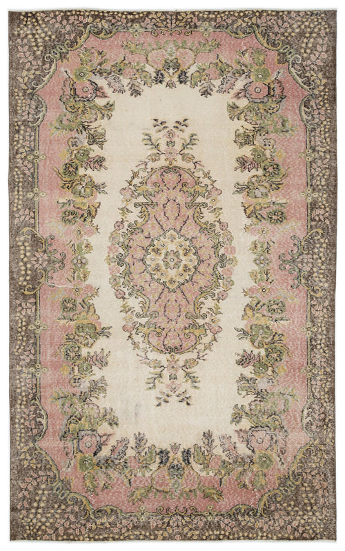 Load image 1 in gallery view. Divala - Vintage Medallion Rug - 5'9 X 9'3