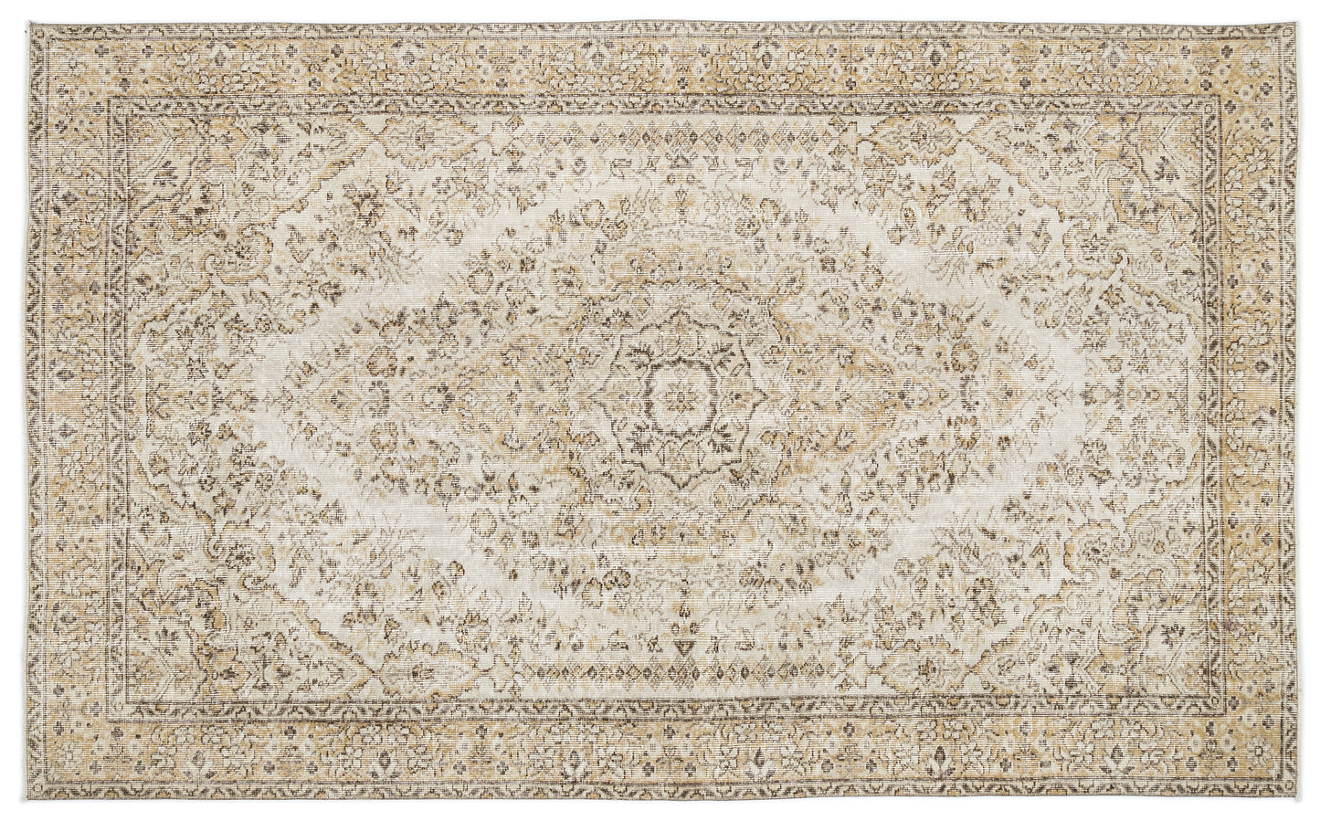 Zasola - Vintage Medallion Rug - 5'10 X 9'6
