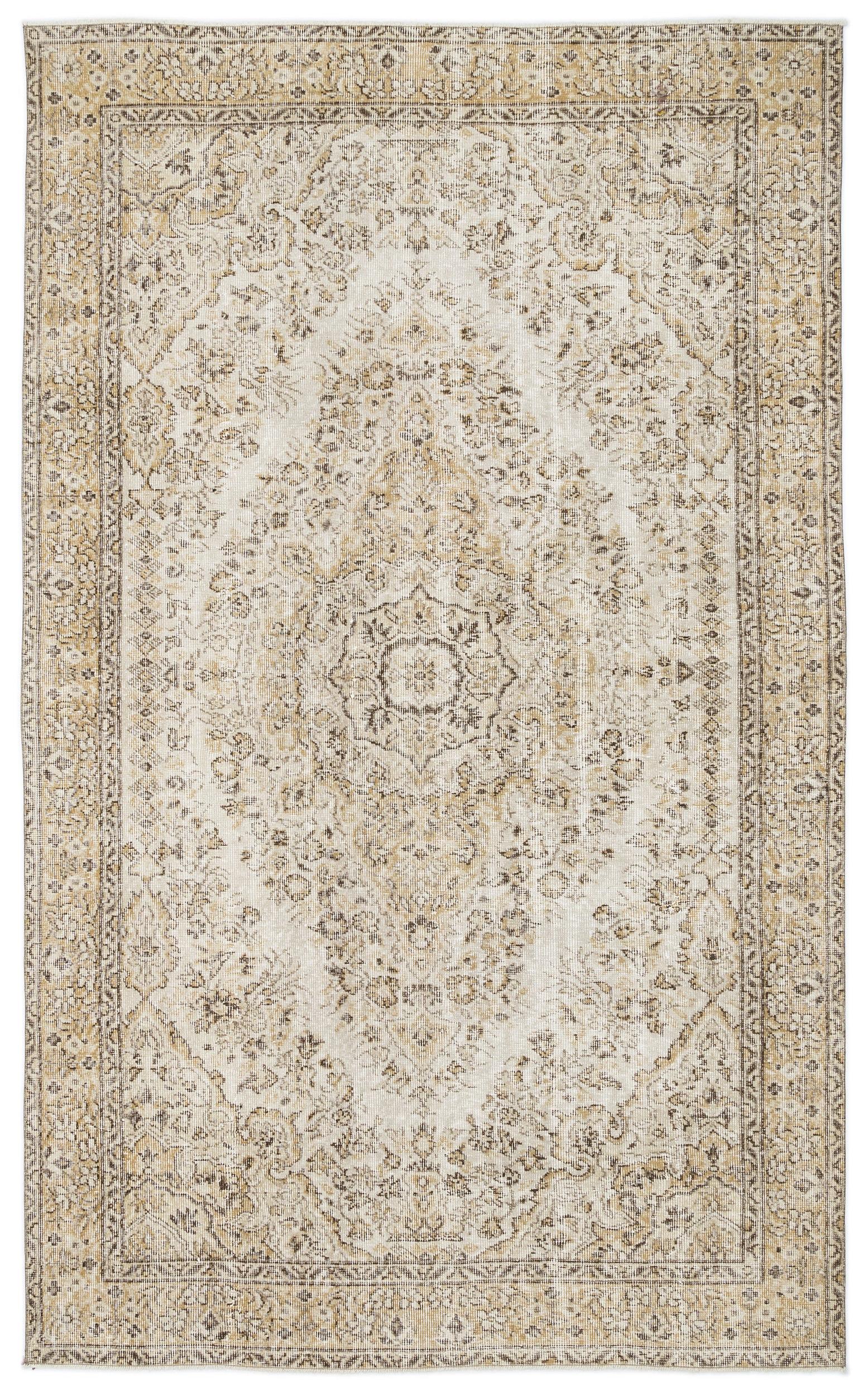 Zasola - Vintage Medallion Rug - 5'10 X 9'6
