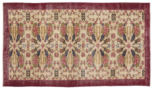 Load image 1 in gallery view. Trauva - Vintage Floral Rug - 4'4 X 7'9