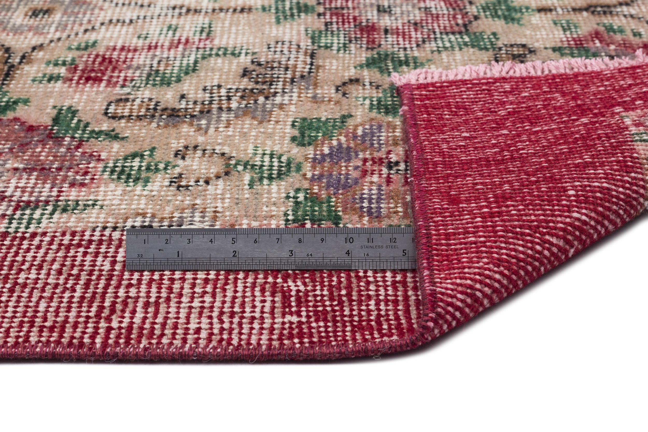 Bruis - Vintage Floral Rug - 5'5 X 9'5