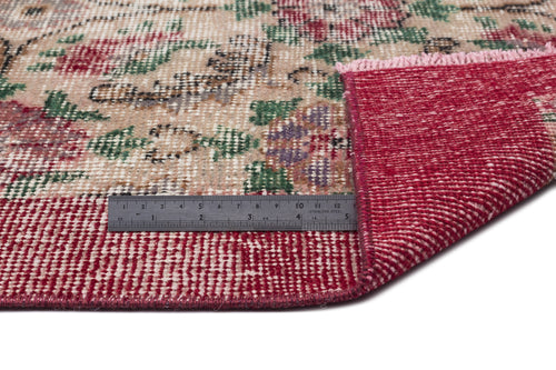 Load image 1 in gallery view. Bruis - Vintage Floral Rug - 5'5 X 9'5
