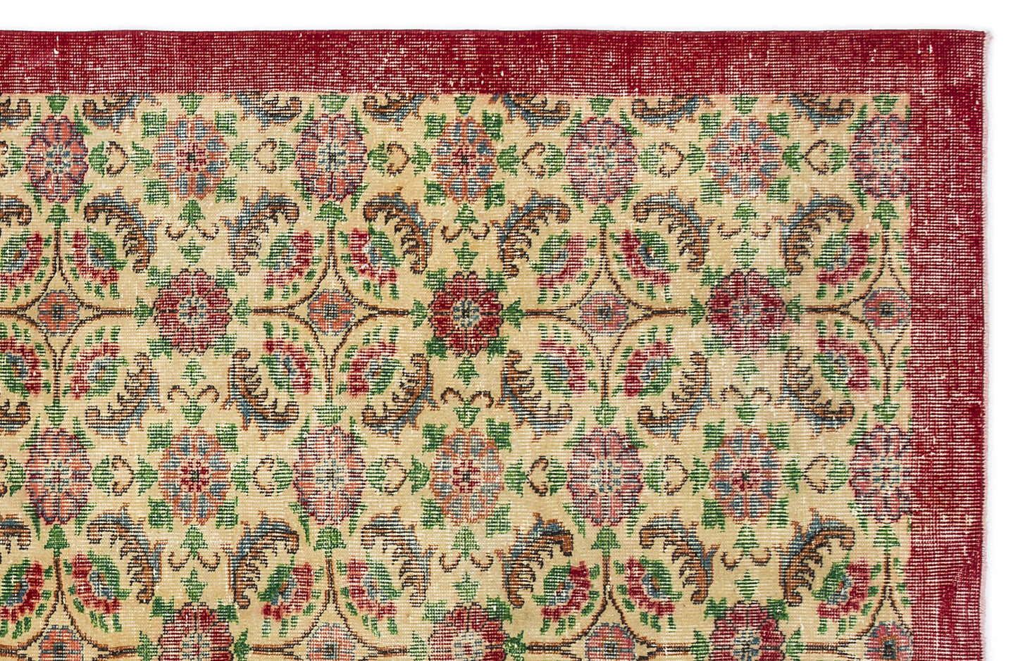 Breufeis - Vintage Floral Rug - 5'9 X 9'7