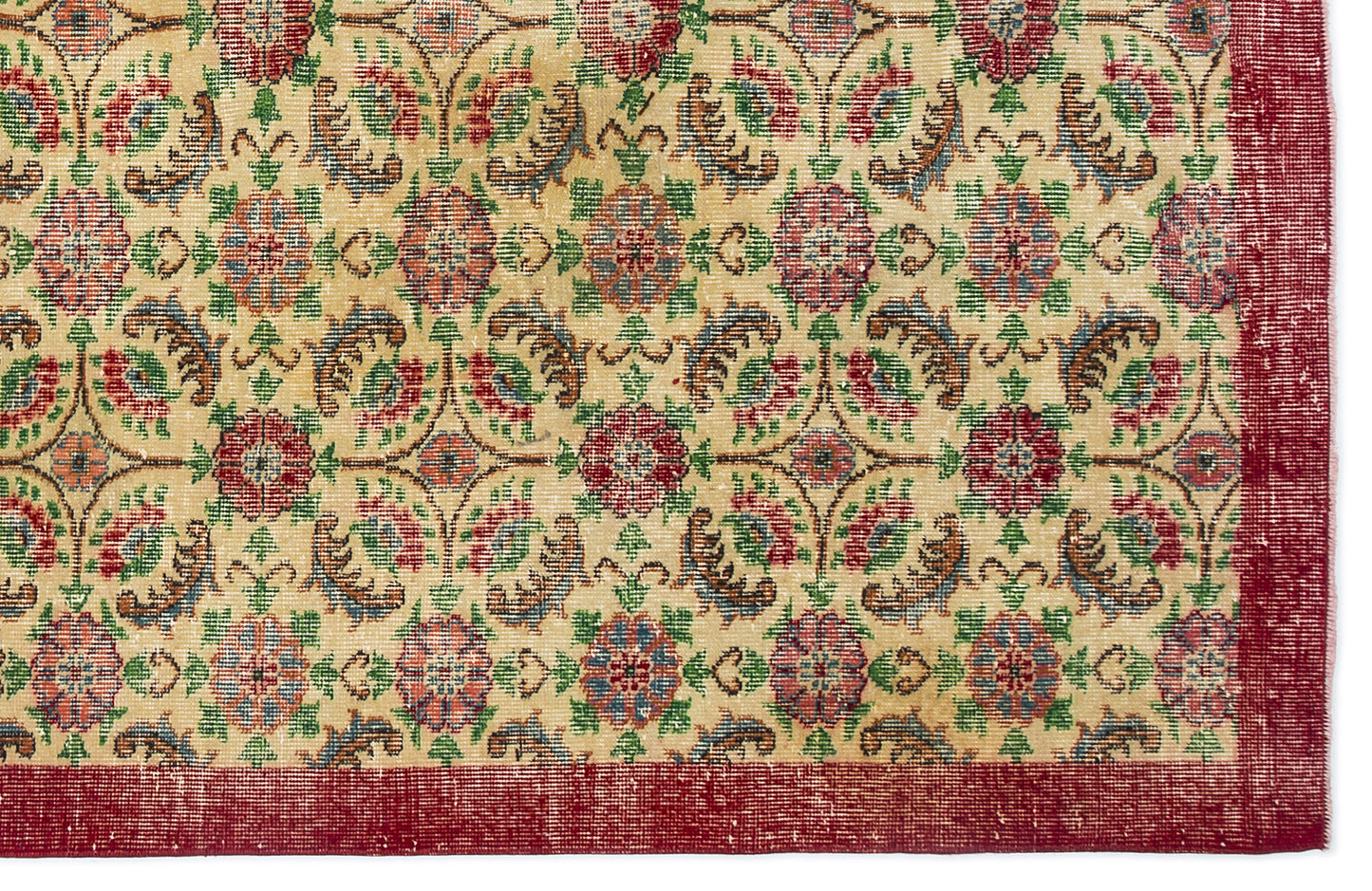 Breufeis - Vintage Floral Rug - 5'9 X 9'7