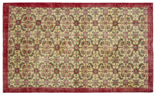 Load image 1 in gallery view. Breufeis - Vintage Floral Rug - 5'9 X 9'7
