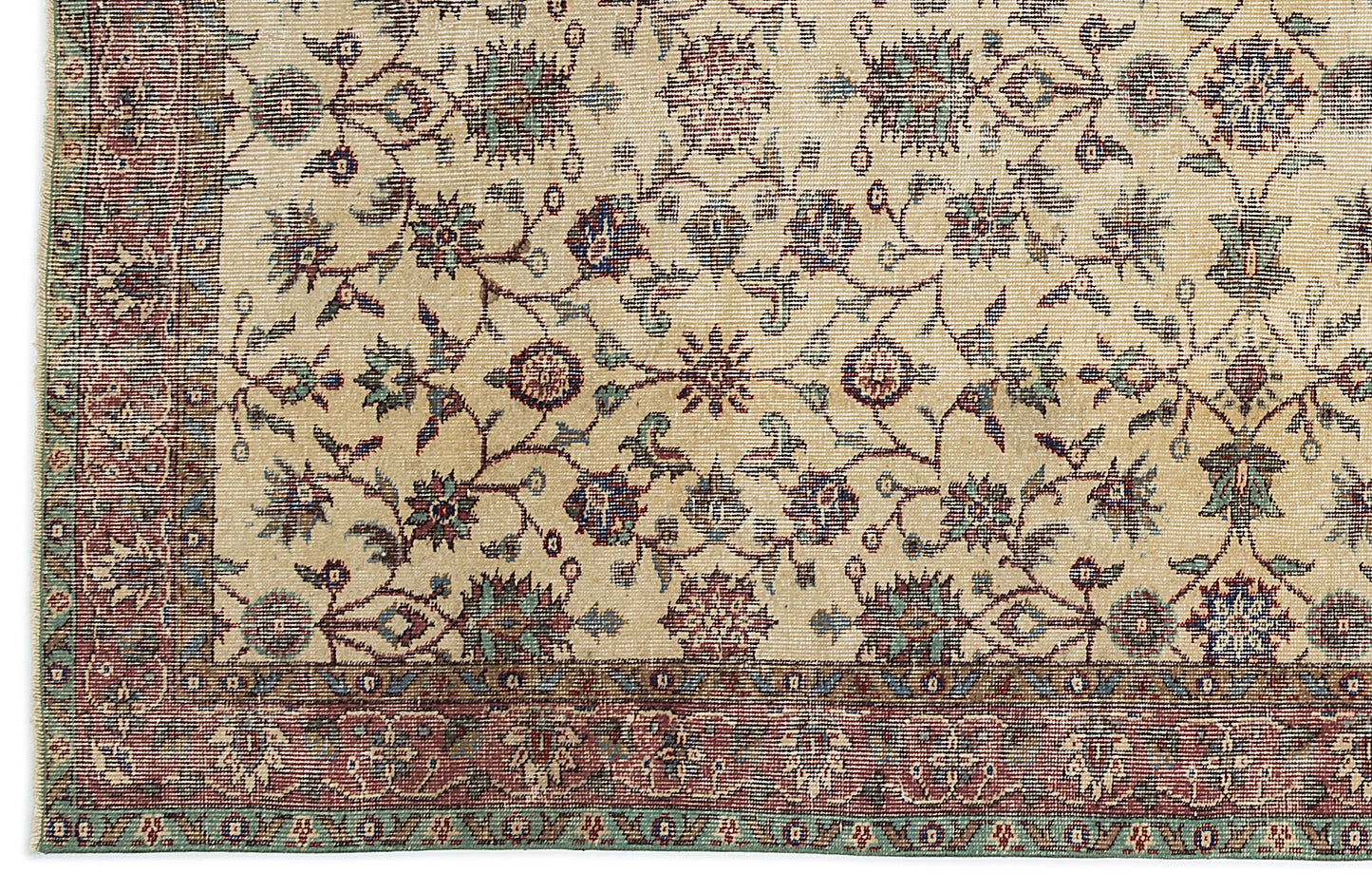 Delida - Vintage Floral Rug - 5'3 X 8'8