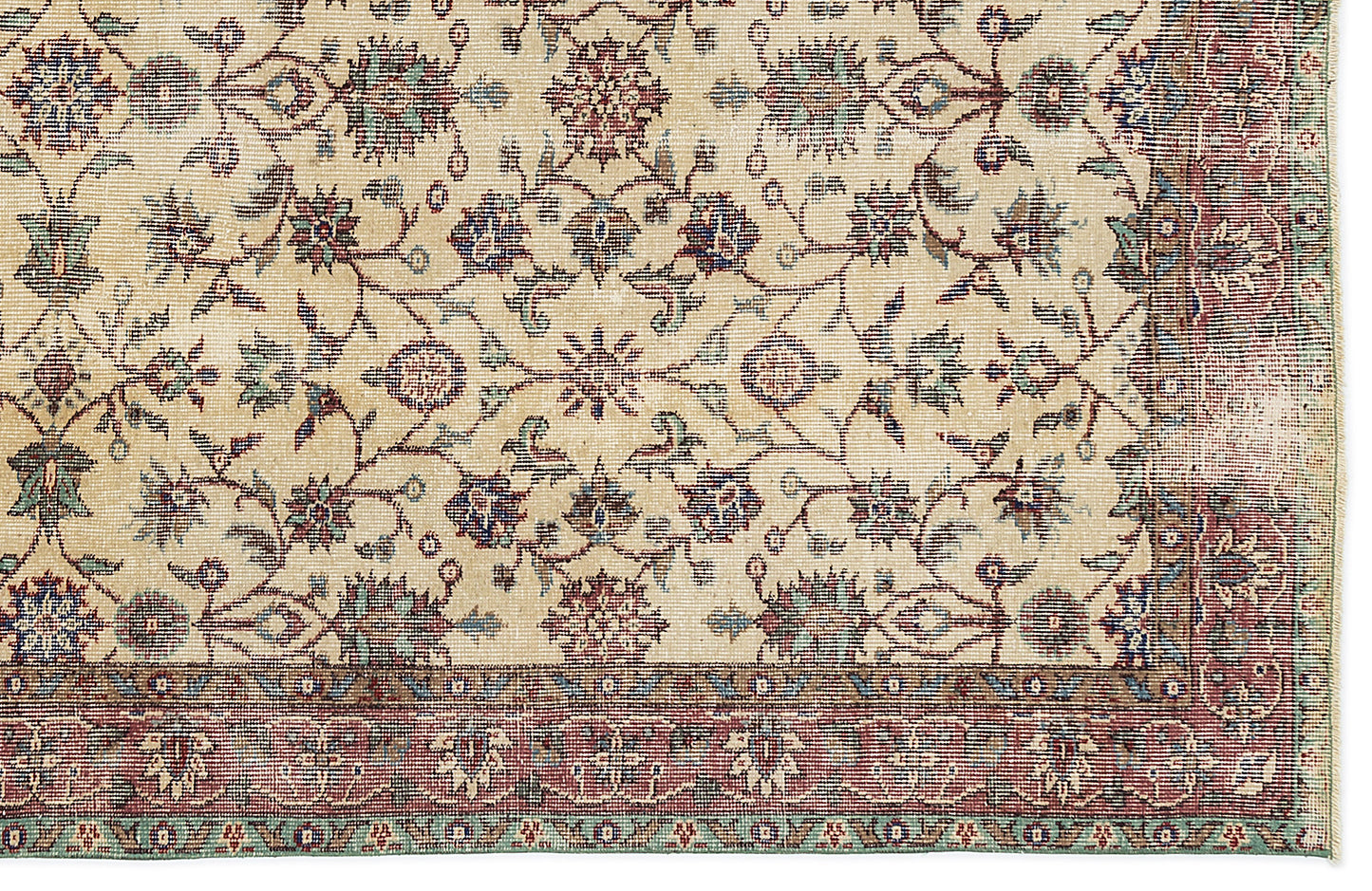 Delida - Vintage Floral Rug - 5'3 X 8'8