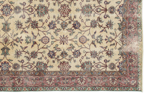 Load image 1 in gallery view. Delida - Vintage Floral Rug - 5'3 X 8'8