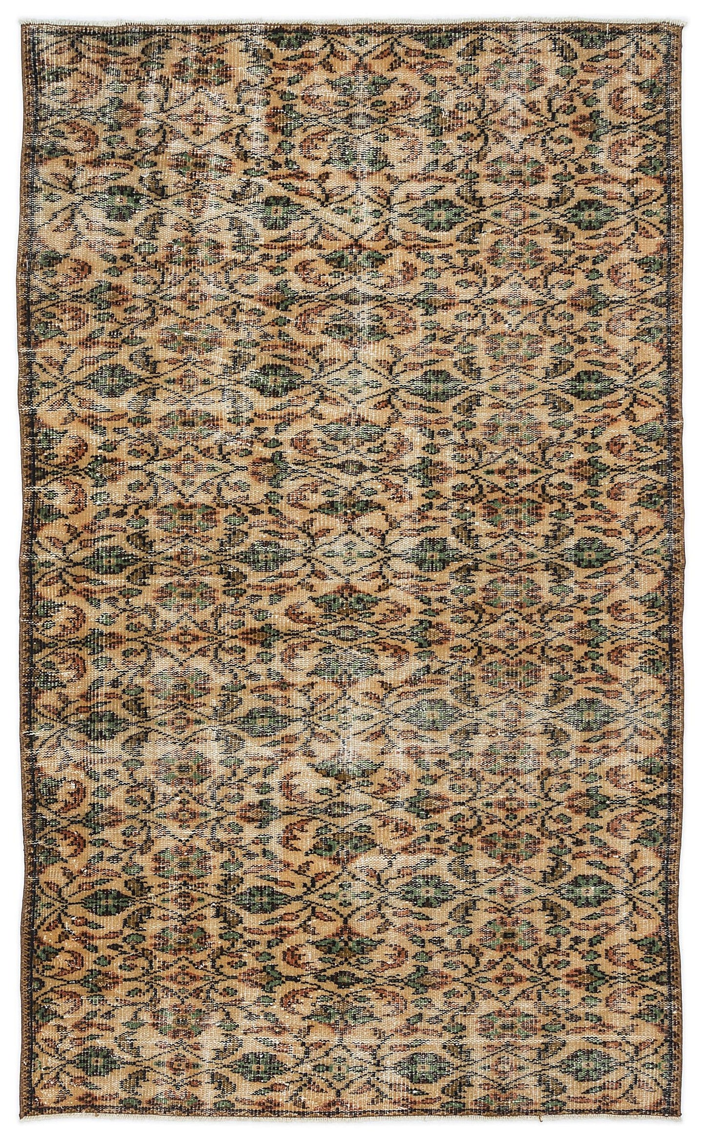Moziar - Vintage Floral Rug - 4'5 X 7'5