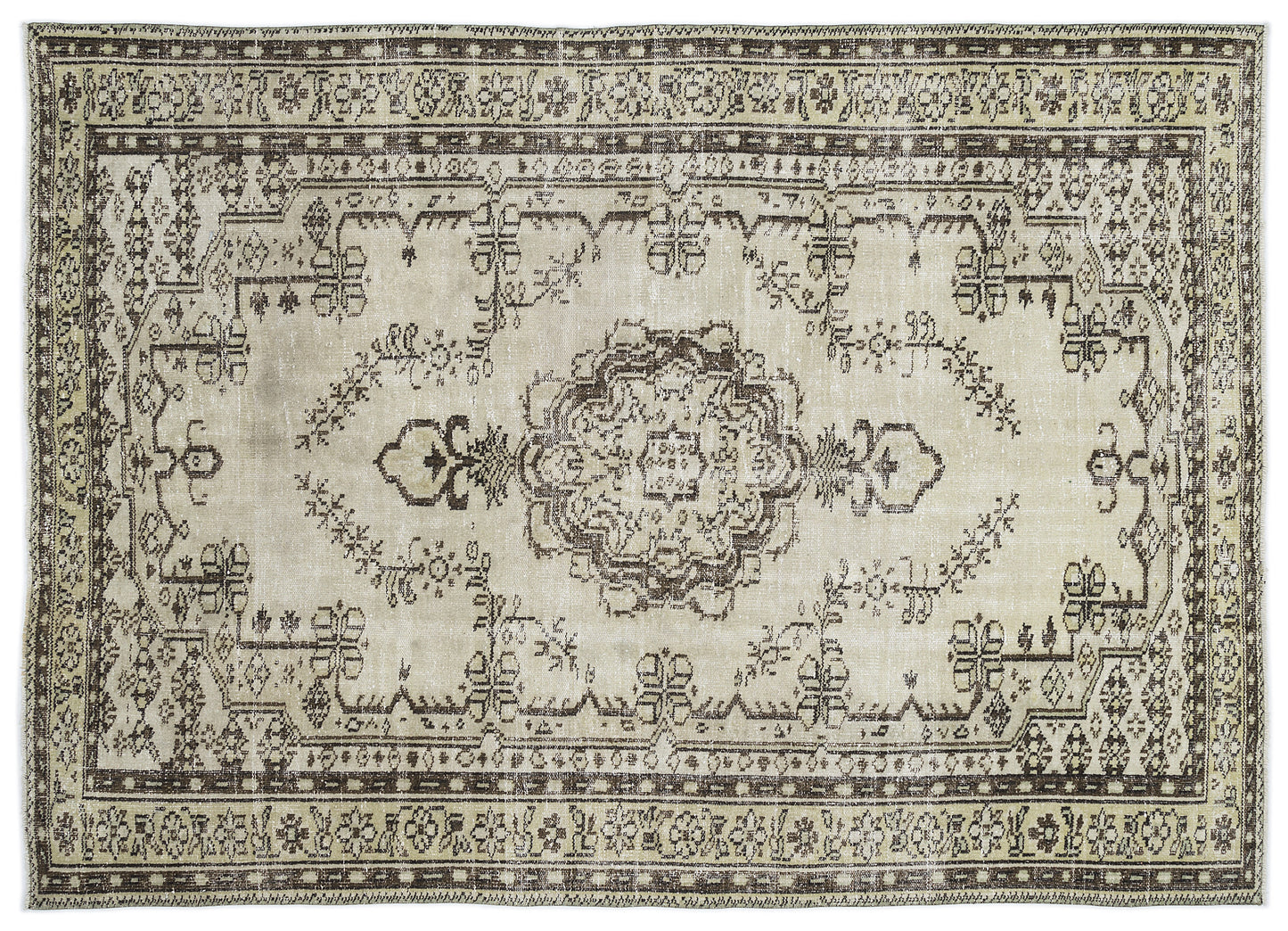Fitoda - Vintage Medallion Rug - 6'1 X 8'8