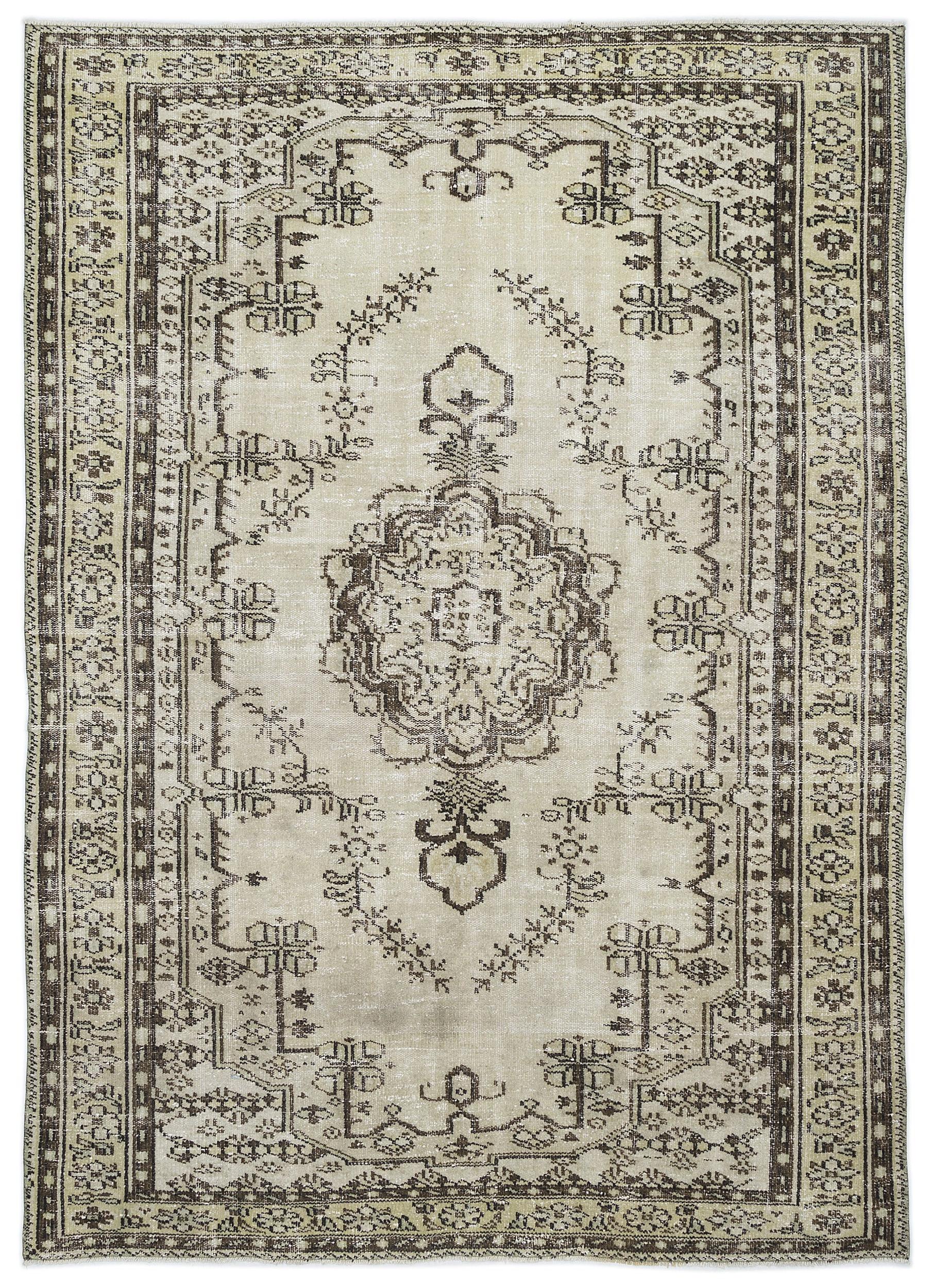 Fitoda - Vintage Medallion Rug - 6'1 X 8'8